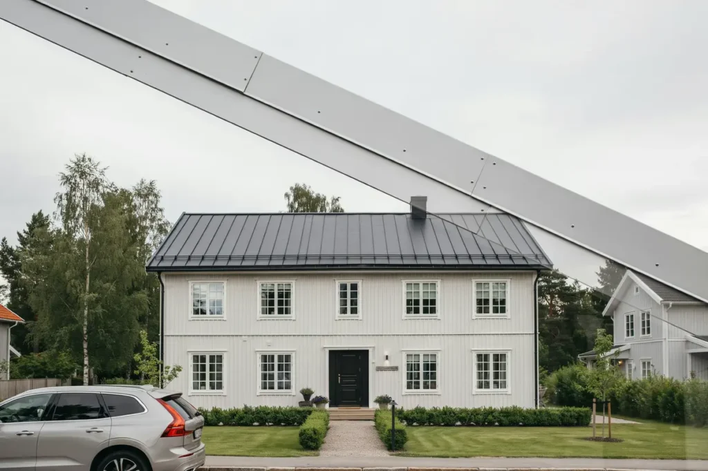 byte av vindskivepl t och takfotsbeslag p villa i s vedalen partille